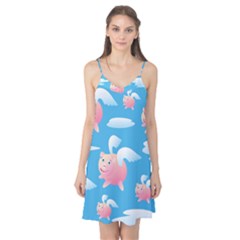 Flying Piggys Pattern Camis Nightgown