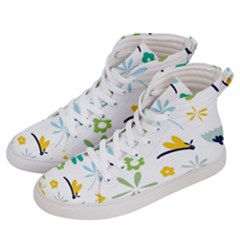 Busy Dragonflies Women s Hi-top Skate Sneakers