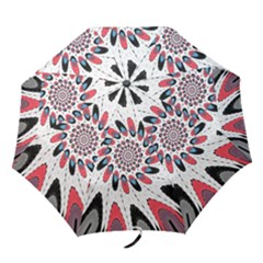 High Contrast Twirl Folding Umbrellas by linceazul