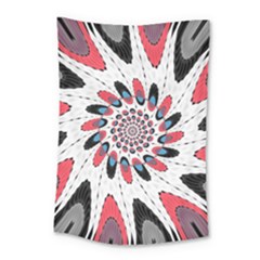 High Contrast Twirl Small Tapestry by linceazul