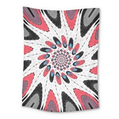 High Contrast Twirl Medium Tapestry by linceazul