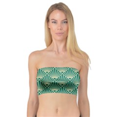 Green Fan  Bandeau Top by NouveauDesign