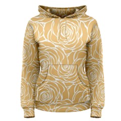 Yellow Peonines Women s Pullover Hoodie by NouveauDesign