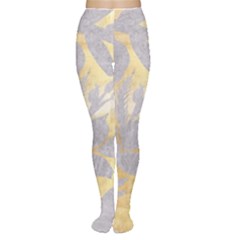 Gold Silver Women s Tights by NouveauDesign