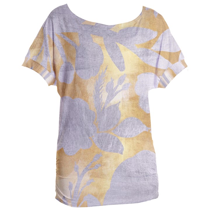 gold silver Women s Oversized Tee