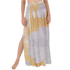 Gold Silver Maxi Chiffon Tie-up Sarong