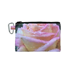 Rose Bag Canvas Cosmetic Bag (small)