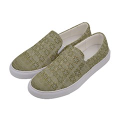 Shooting Stars Over The Sea Of Calm Women s Canvas Slip Ons by pepitasart