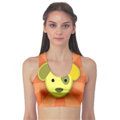 Adoption Animal Bark Boarding Sports Bra by Celenk