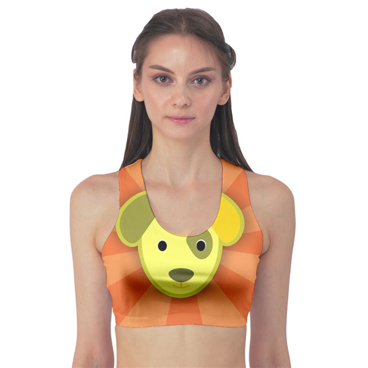 Adoption Animal Bark Boarding Sports Bra