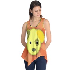 Adoption Animal Bark Boarding Sleeveless Tunic by Celenk