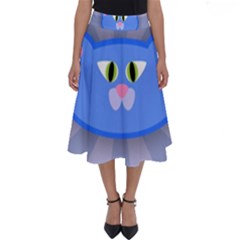 Advertise Animal Boarding Cat Perfect Length Midi Skirt