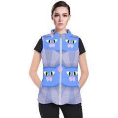 Advertise Animal Boarding Cat Women s Puffer Vest