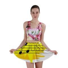 Music Dance Abstract Clip Art Mini Skirt by Celenk