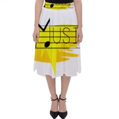 Music Dance Abstract Clip Art Folding Skater Skirt by Celenk