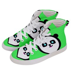 Panda Bear Men s Hi-top Skate Sneakers by Celenk