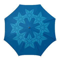 Star Design Pattern Texture Sign Golf Umbrellas by Celenk