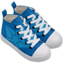 Star Design Pattern Texture Sign Kid s Mid-Top Canvas Sneakers View3