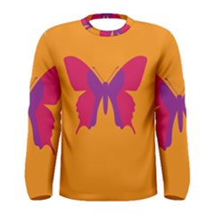 Butterfly Wings Insect Nature Men s Long Sleeve Tee by Celenk