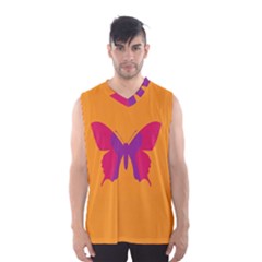 Butterfly Wings Insect Nature Men s Basketball Tank Top by Celenk