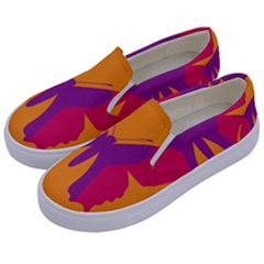 Butterfly Wings Insect Nature Kids  Canvas Slip Ons