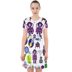 Space Clip Art Aliens Space Craft Adorable In Chiffon Dress