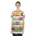 Supermarket Shelf Products Snacks Skirt Hem Sports Top View1