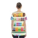 Supermarket Shelf Products Snacks Skirt Hem Sports Top View2