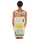 Supermarket Shelf Coffee Tea Grains Wrap Front Bodycon Dress View2