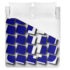 Facebook Social Media Network Blue Duvet Cover (queen Size) by Celenk