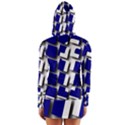 Facebook Social Media Network Blue Long Sleeve Hooded T-shirt View2