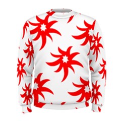 Star Figure Form Pattern Structure Men s Sweatshirt by Celenk