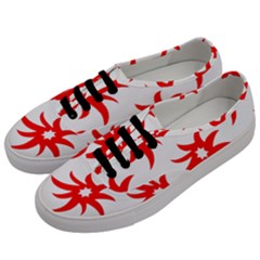 Star Figure Form Pattern Structure Men s Classic Low Top Sneakers