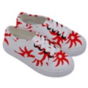 Star Figure Form Pattern Structure Kids  Classic Low Top Sneakers View3