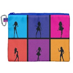 Girls Fashion Fashion Girl Young Canvas Cosmetic Bag (xxl) by Celenk