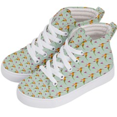 Birds Hummingbirds Wings Kid s Hi-top Skate Sneakers by Celenk