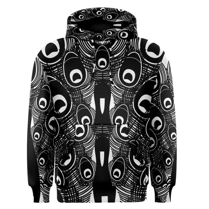 Peacock Bird Animal Feather Men s Pullover Hoodie