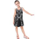 Peacock Bird Animal Feather Kids  Sleeveless Dress View1