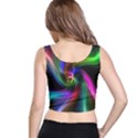 Peacock Bird Animal Feather Crop Top View3