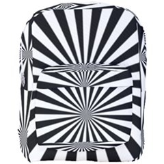 Rays Stripes Ray Laser Background Full Print Backpack