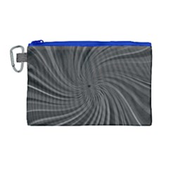 Abstract Art Color Design Lines Canvas Cosmetic Bag (large)