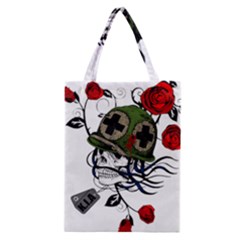 Skull Skeleton Dead Death Face Classic Tote Bag by Celenk