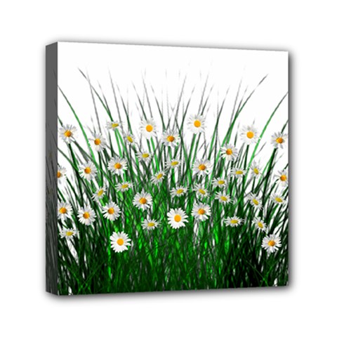 Spring Flowers Grass Meadow Plant Canvas Travel Bag by Celenk