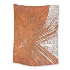 Abstract Lines Background Mess Medium Tapestry by Celenk