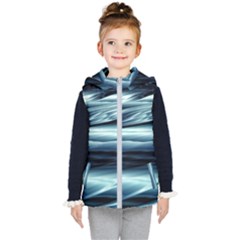 Texture Fractal Frax Hd Mathematics Kid s Puffer Vest