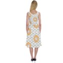 Stamping Pattern Fashion Background Midi Sleeveless Dress View2