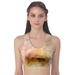 Texture Pattern Background Marbled Sports Bra by Celenk