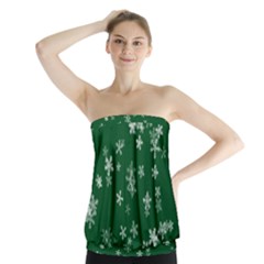 Template Winter Christmas Xmas Strapless Top by Celenk