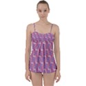 Pattern Abstract Squiggles Gliftex Babydoll Tankini Set View1