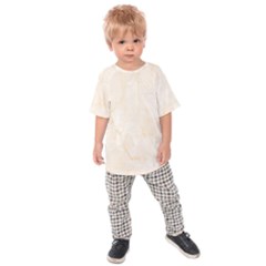 Rock Tile Marble Structure Kids Raglan Tee